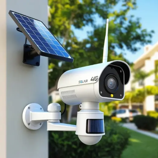 4G Solar Security Camera