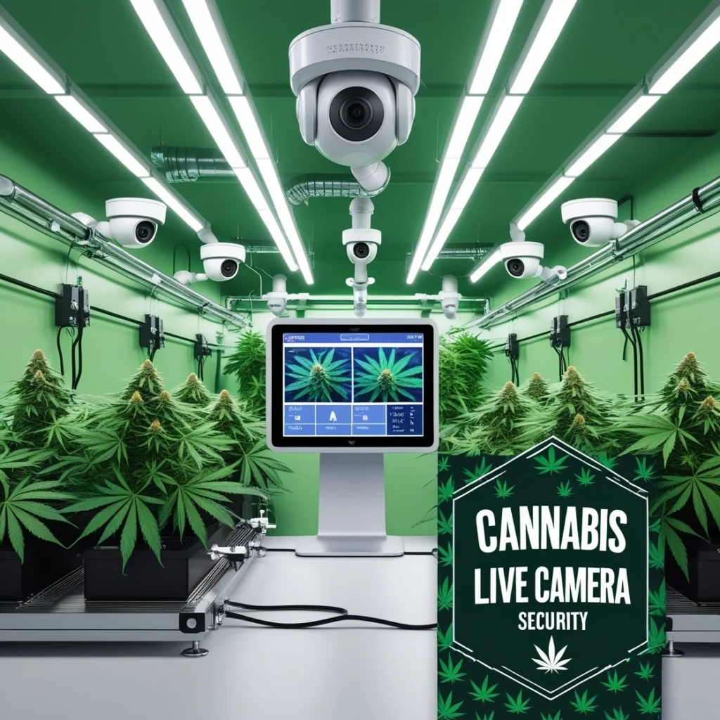 Cannabis Live Camera Security
